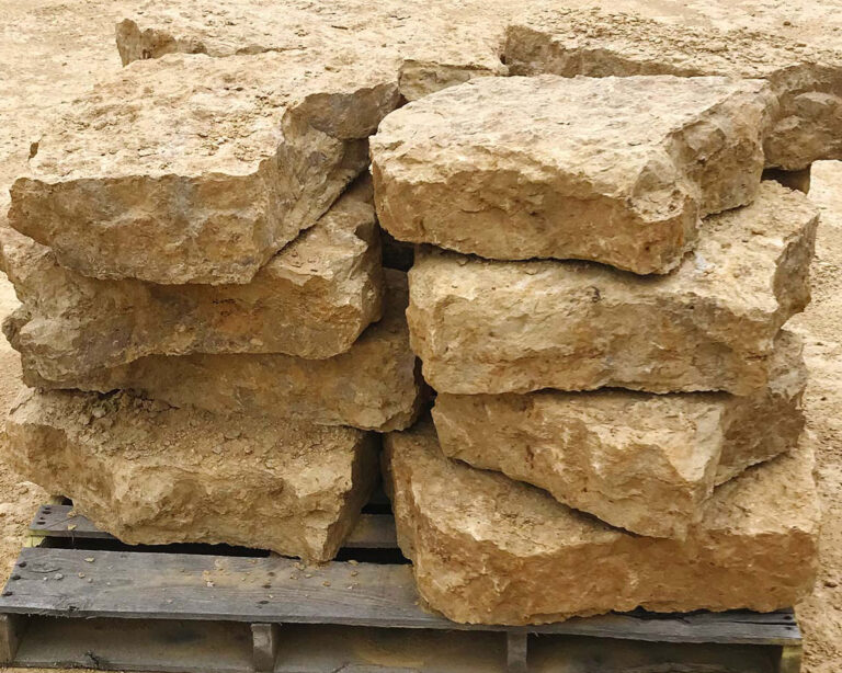 outcropping natural stone